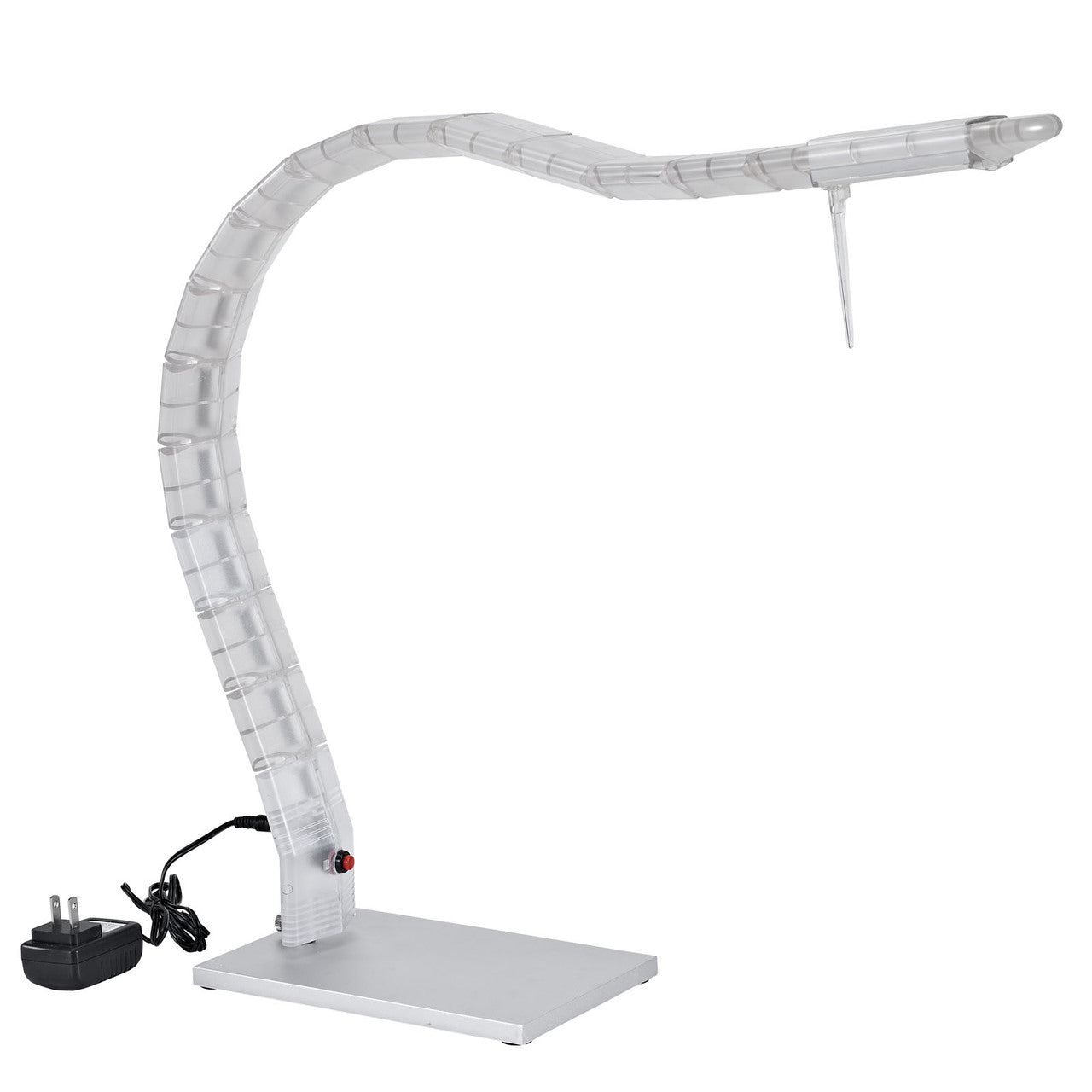 Inspect Table Lamp in White