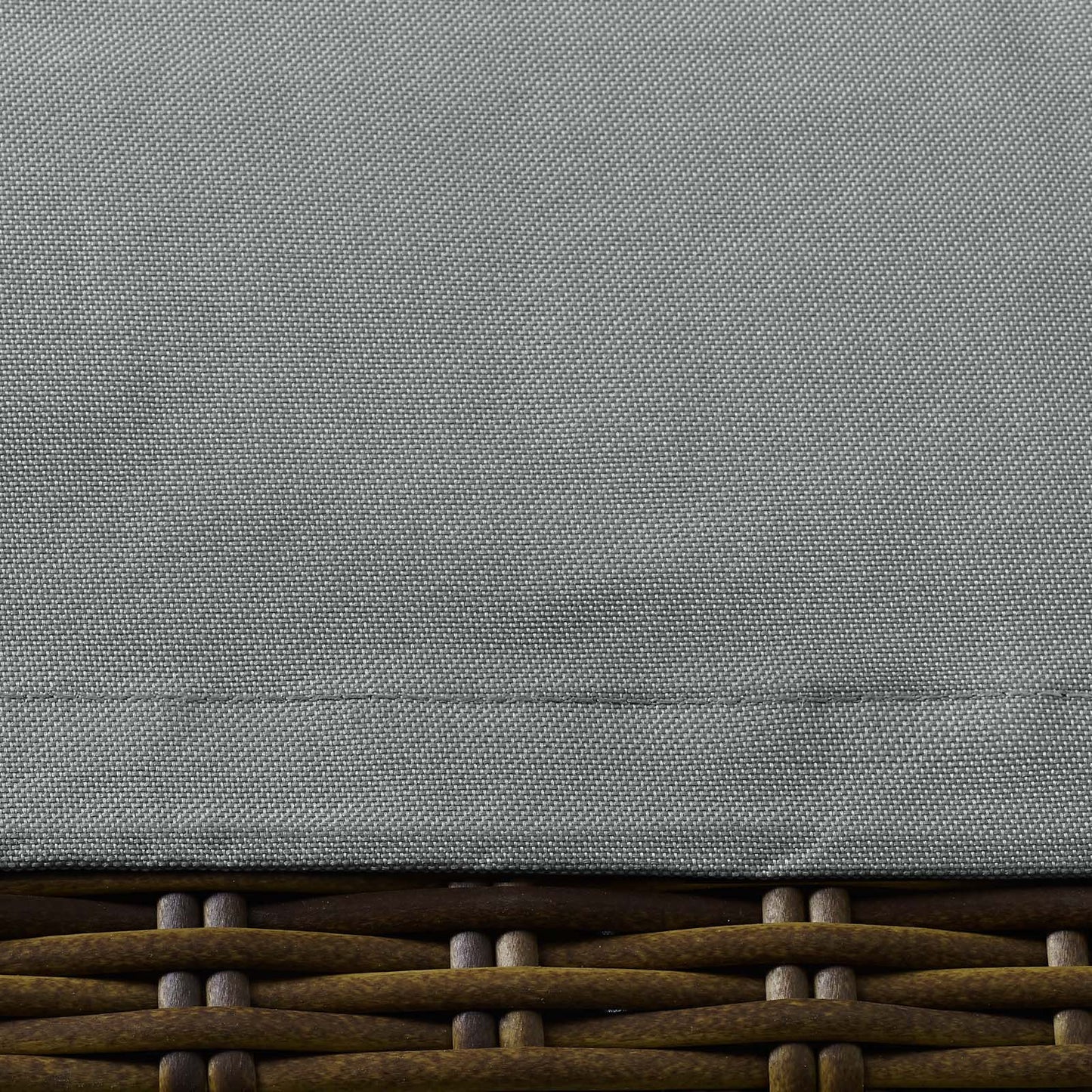 Immerse Convene / Sojourn / Summon Chair or Corner Outdoor Patio Furniture Cover, Fabric, Grey Gray, 17278