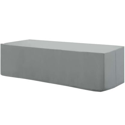 Immerse Convene / Sojourn / Summon Chaise or Sofa Outdoor Patio Furniture Cover, Fabric, Grey Gray, 17281