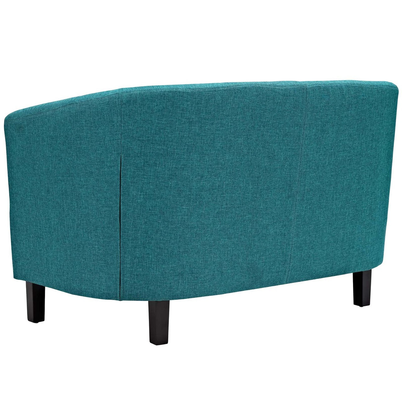Prospect 2 Piece Upholstered Fabric Loveseat and Armchair Set, Fabric, Aqua Blue 14204