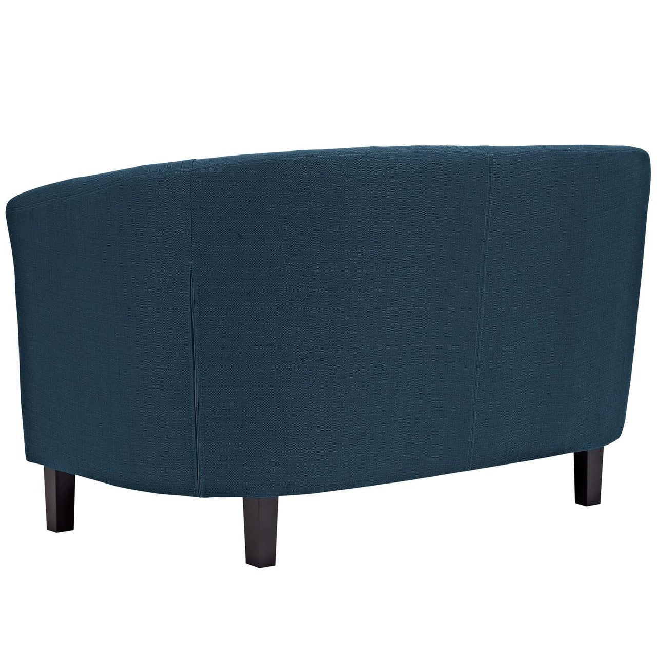 Prospect 3 Piece Upholstered Fabric Loveseat and Armchair Set, Fabric, Navy Blue 14205