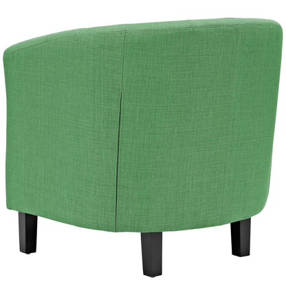 Prospect 2 Piece Upholstered Fabric Armchair Set, Fabric, Green 14218