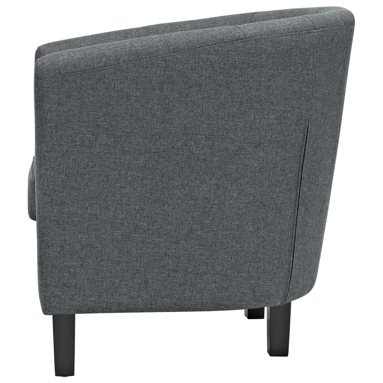 Prospect 2 Piece Upholstered Fabric Armchair Set, Fabric, Grey Gray 14219