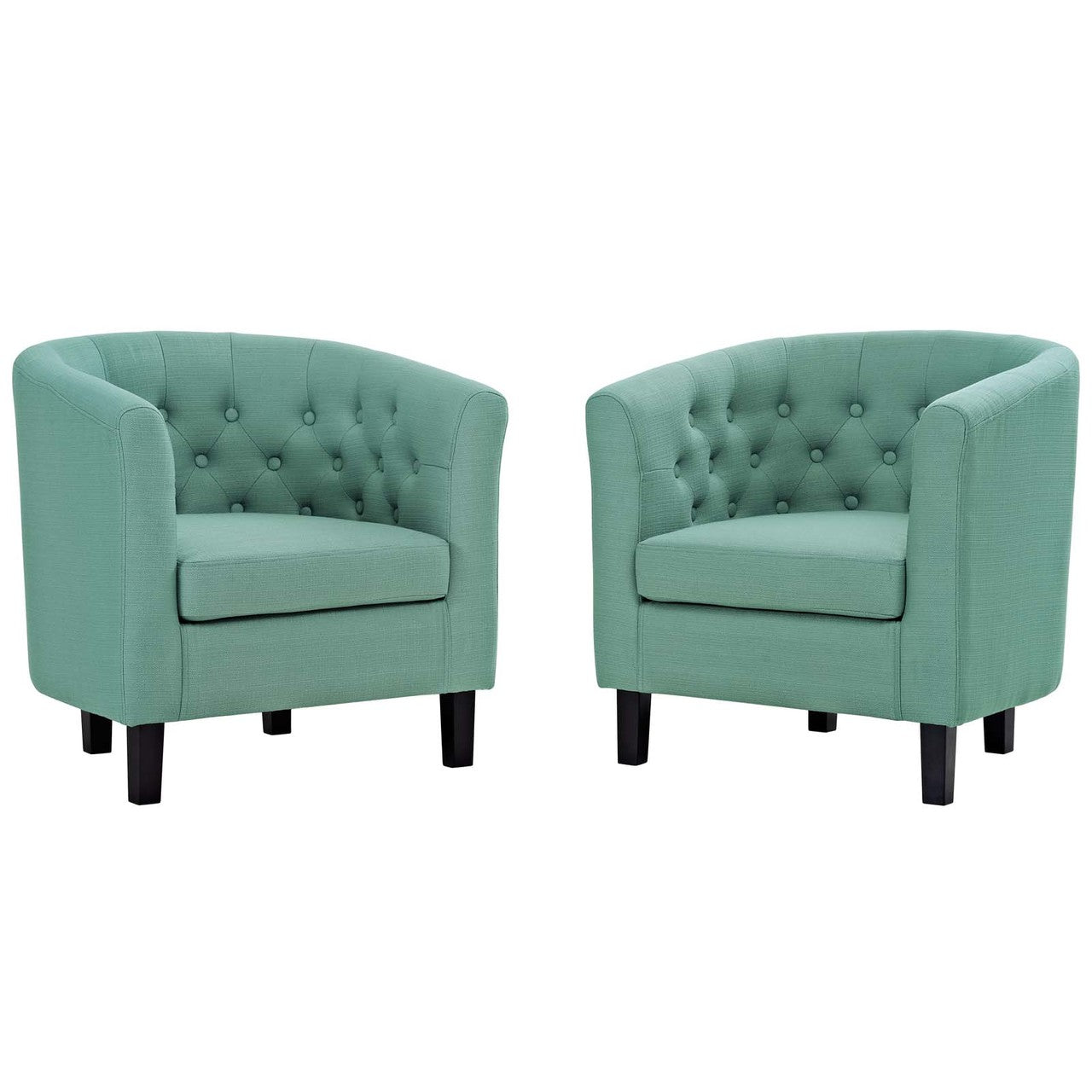 Prospect 2 Piece Upholstered Fabric Armchair Set, Fabric, Blue 14220