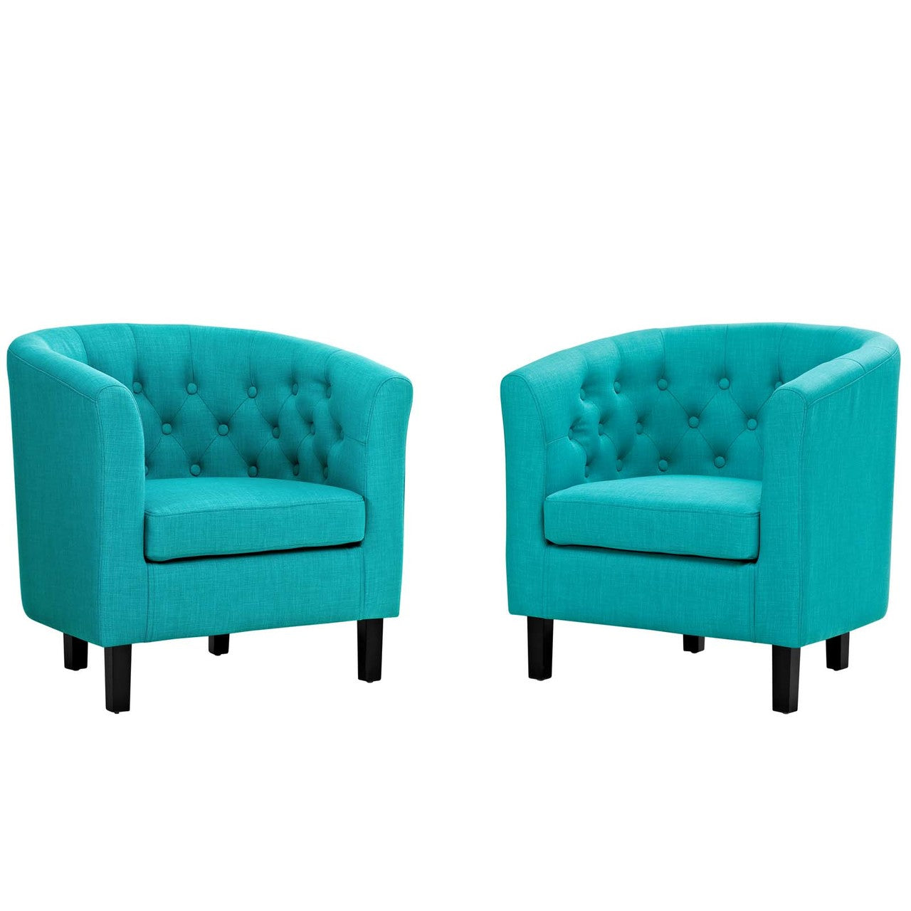 Prospect 2 Piece Upholstered Fabric Armchair Set, Fabric, Blue 14223