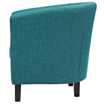 Prospect 2 Piece Upholstered Fabric Armchair Set, Fabric, Aqua Blue 14224