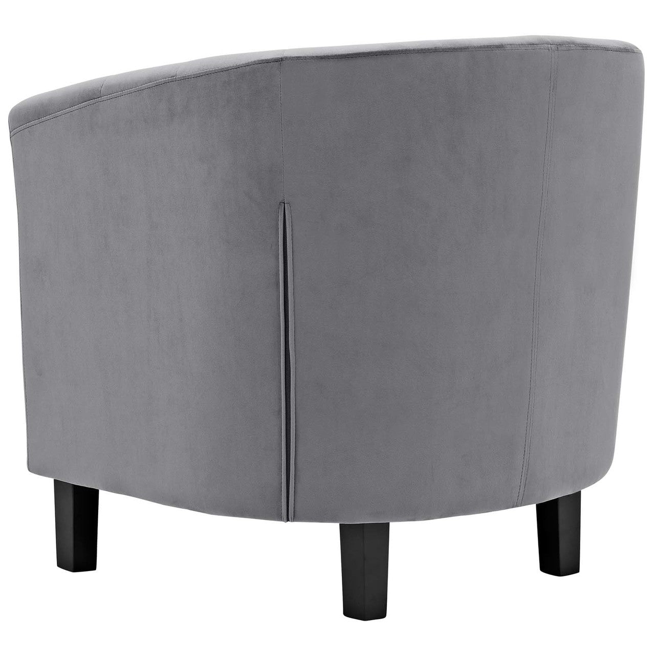 Prospect 2 Piece Velvet Armchair Set, Velvet Fabric, Grey Gray 14231