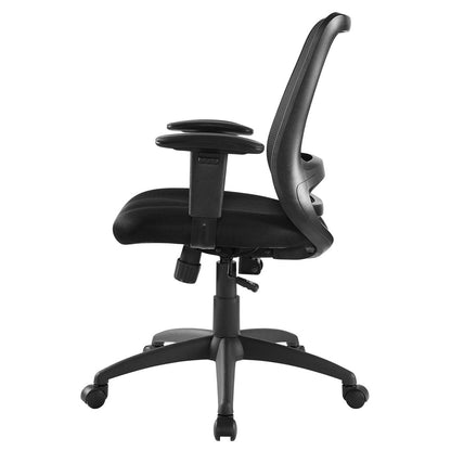 Forge Mesh Office Chair, Fabric, Black 15065