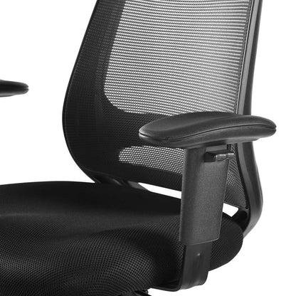 Forge Mesh Office Chair, Fabric, Black 15065