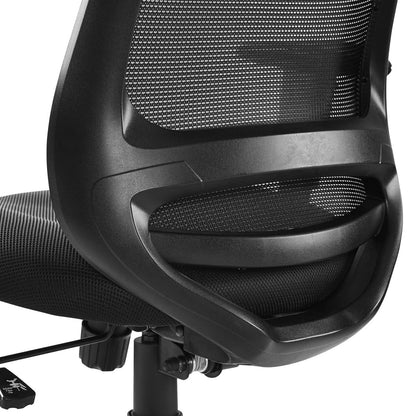 Forge Mesh Office Chair, Fabric, Black 15065