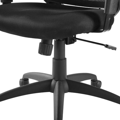 Forge Mesh Office Chair, Fabric, Black 15065