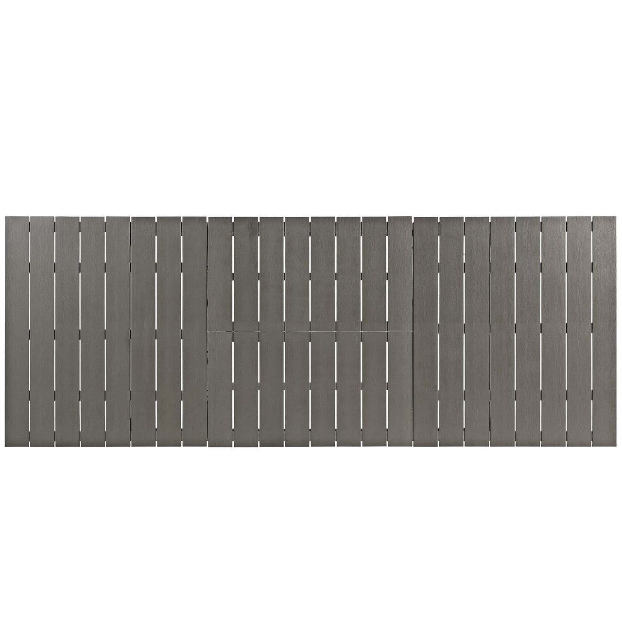 Shore 5 Piece Outdoor Patio Aluminum Outdoor Dining Set, Aluminum Metal Steel, Grey Gray 14244