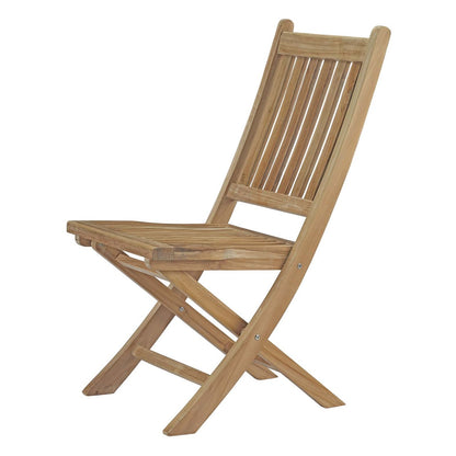 Marina 9 Piece Outdoor Patio Teak Outdoor Dining Set, Wood, Natural 14251
