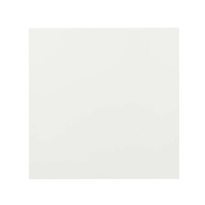 Lippa 28" Square Dining Table, Metal Steel Wood, White Rose Gold 14260