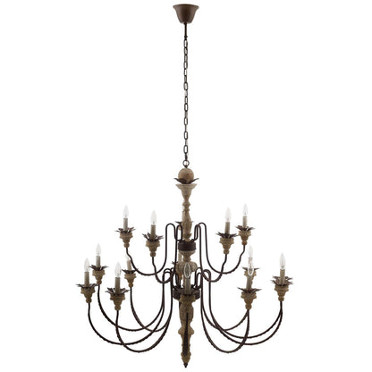 Nobility Pendant Light Ceiling Pendant Light Ceiling, Metal Steel Wood, Natural Brown 15367