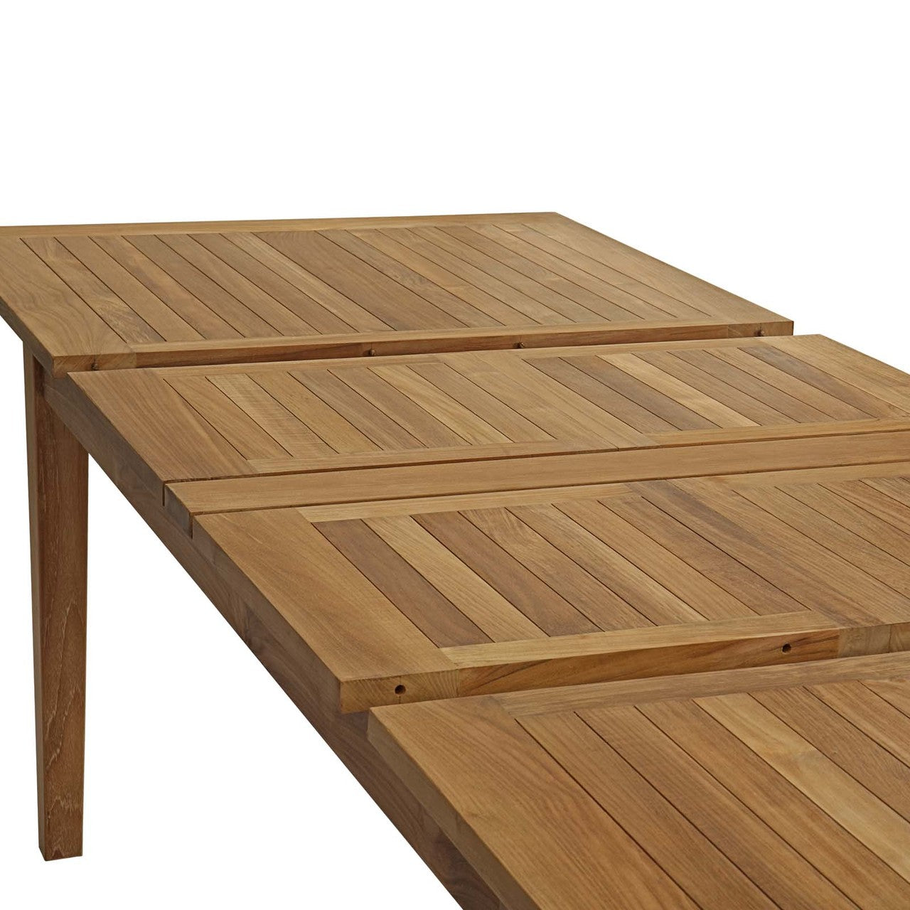 Marina 7 Piece Outdoor Patio Teak Outdoor Dining Set, Wood, Natural 14270