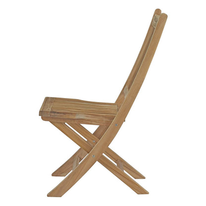 Marina 7 Piece Outdoor Patio Teak Outdoor Dining Set, Wood, Natural 14280