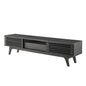 Render 70" TV Stand, Wood, Dark Grey Gray, 18158