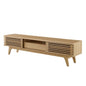 Render 70" TV Stand, Wood, Brown Oak, 18159