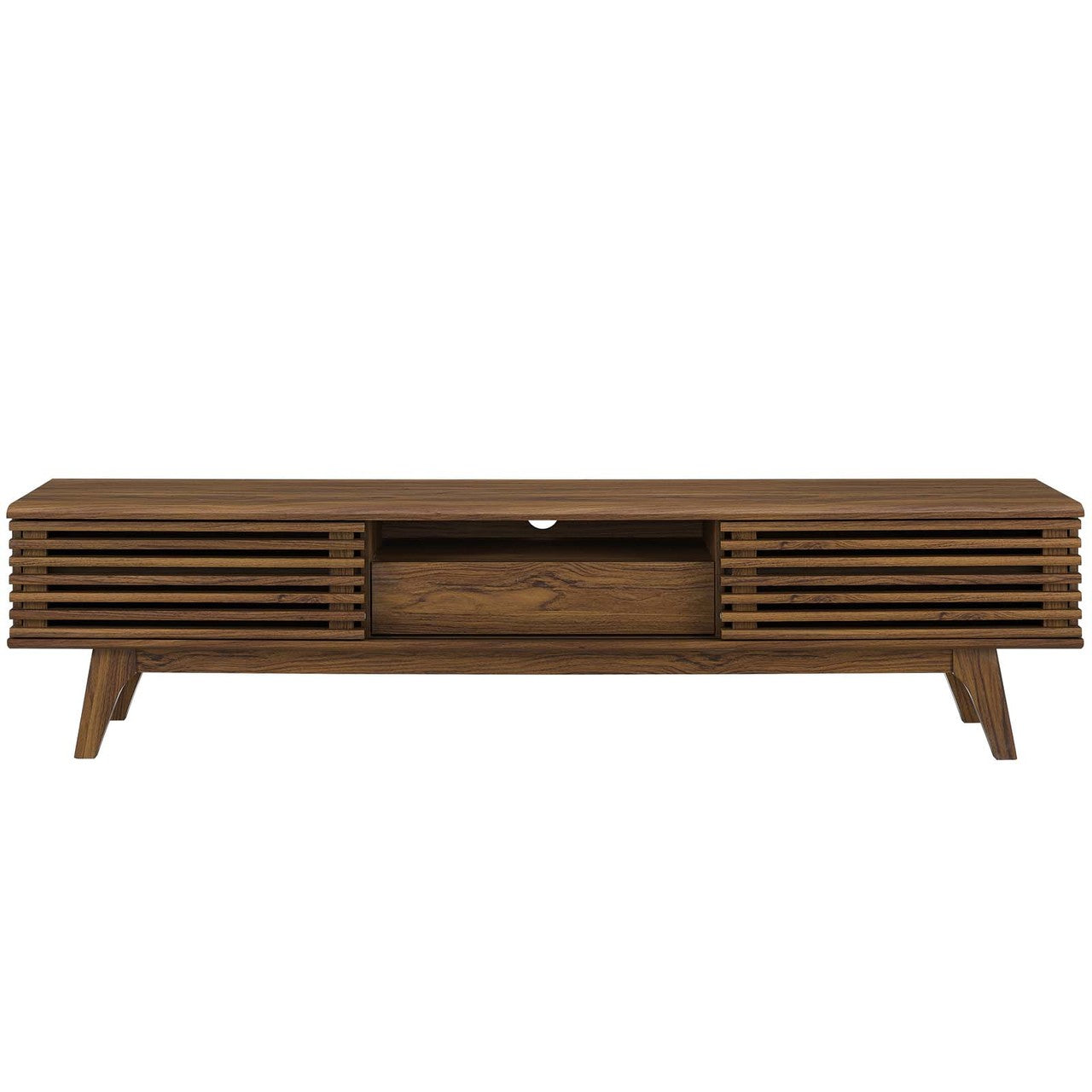 Render 70" TV Stand, Wood, Natural Brown 15379