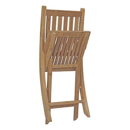 Marina 7 Piece Outdoor Patio Teak Outdoor Dining Set, Wood, Natural 14292