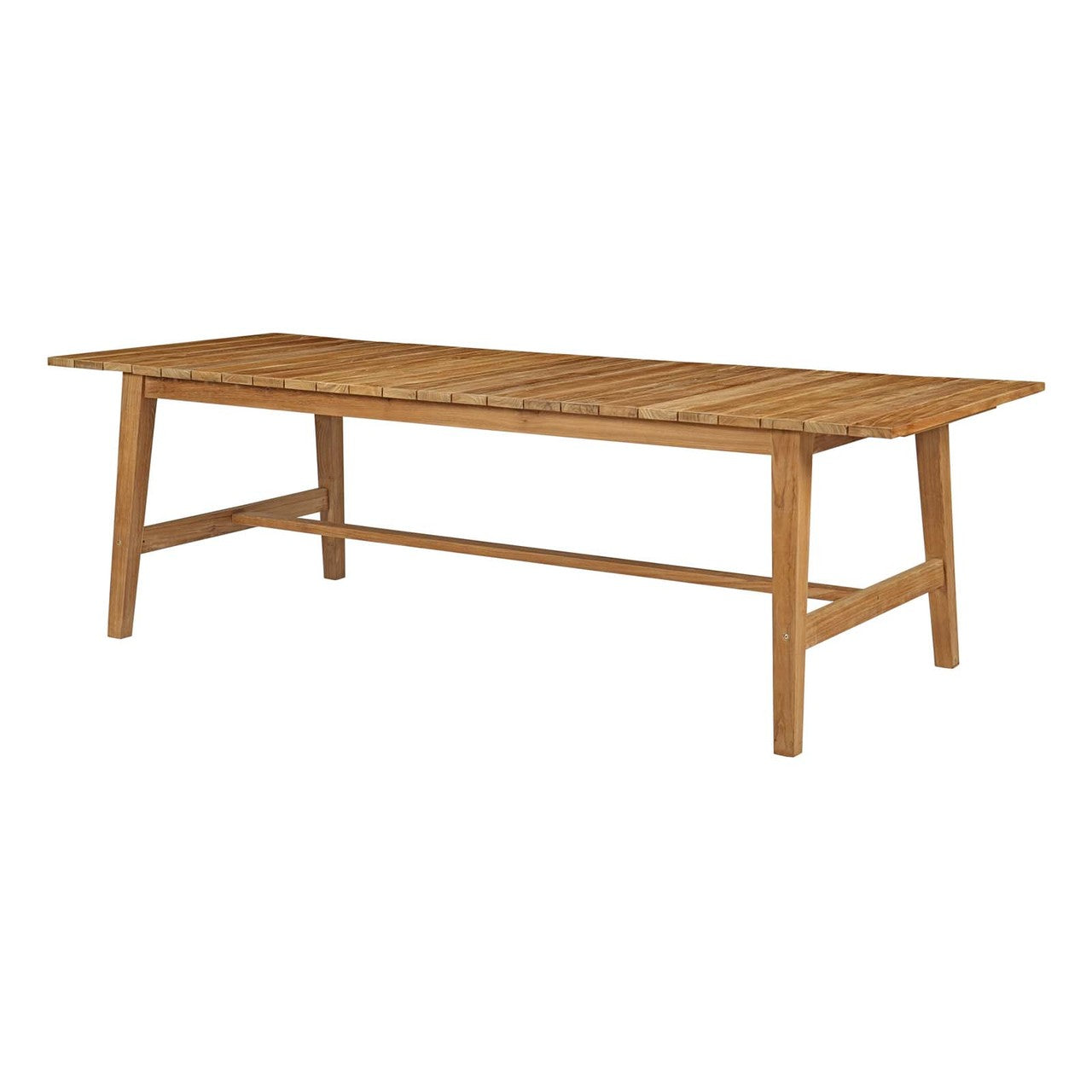 Marina 7 Piece Outdoor Patio Teak Outdoor Dining Set, Wood, Natural 14293