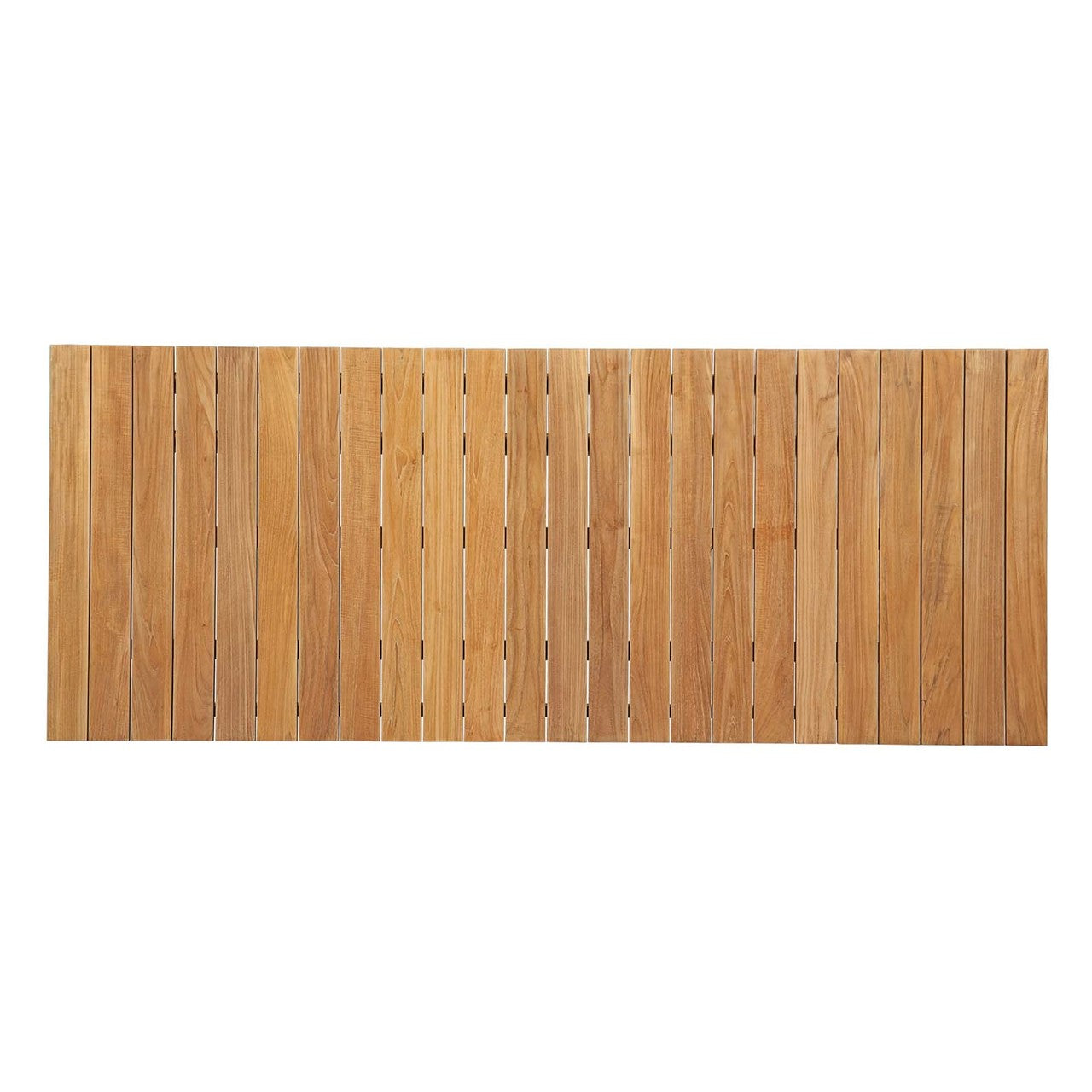 Marina 9 Piece Outdoor Patio Teak Outdoor Dining Set, Wood, Natural 14296