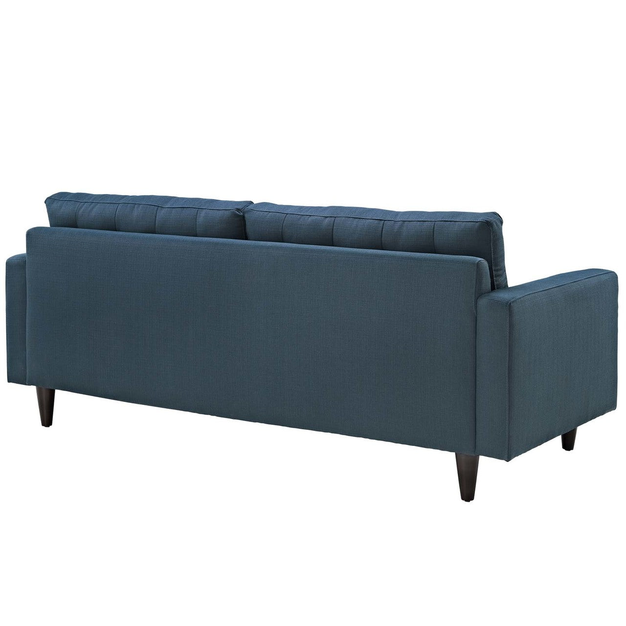 Empress Sofa, Loveseat and Armchair Set of 3, Fabric, Navy Blue 14299