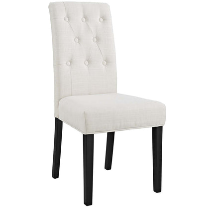 Confer Dining Side Chair Fabric Set of 4, Fabric, Beige 14323