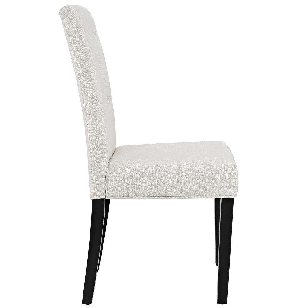 Confer Dining Side Chair Fabric Set of 4, Fabric, Beige 14323
