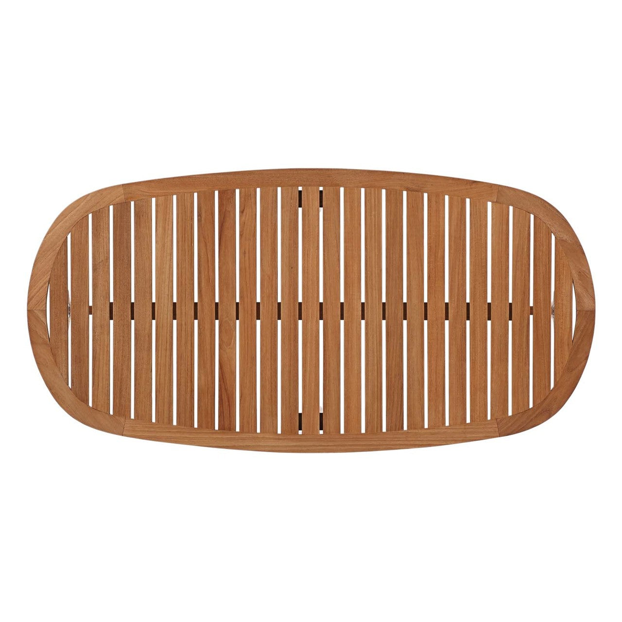 Saratoga 3 Piece Outdoor Patio Teak Set, Wood, White Natural 15071