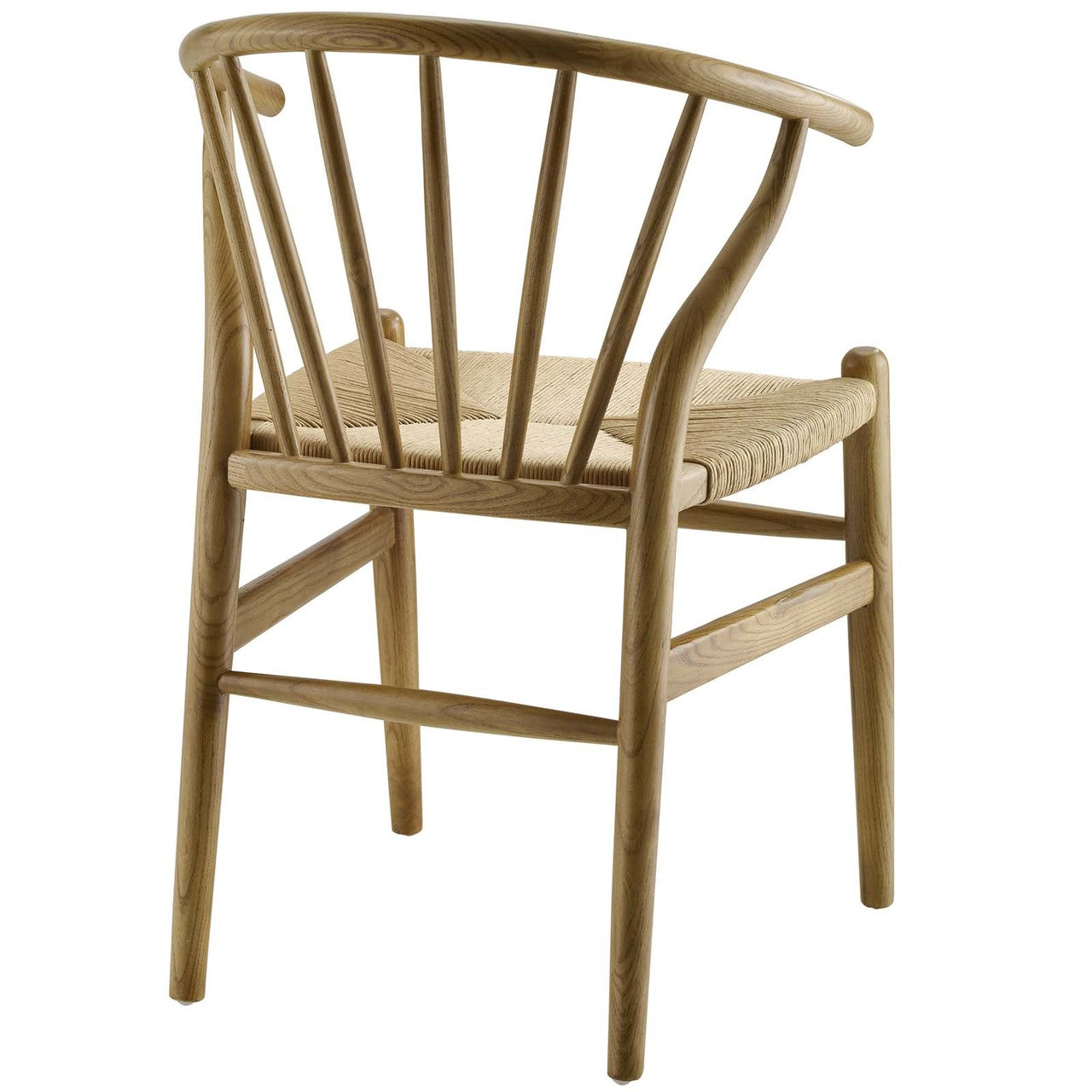 Flourish Spindle Wood Dining Side Chair, Wood, Natural 15387