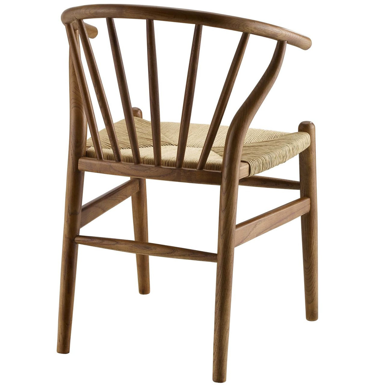 Flourish Spindle Wood Dining Side Chair, Wood, Brown 15388
