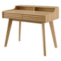 Render Writing Desk, Wood, Brown Oak, 18173