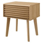 Render End Table, Wood, Brown Oak, 18180