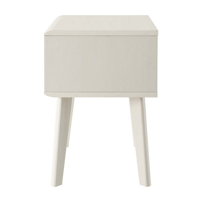 Render End Table, Wood, White, 18182