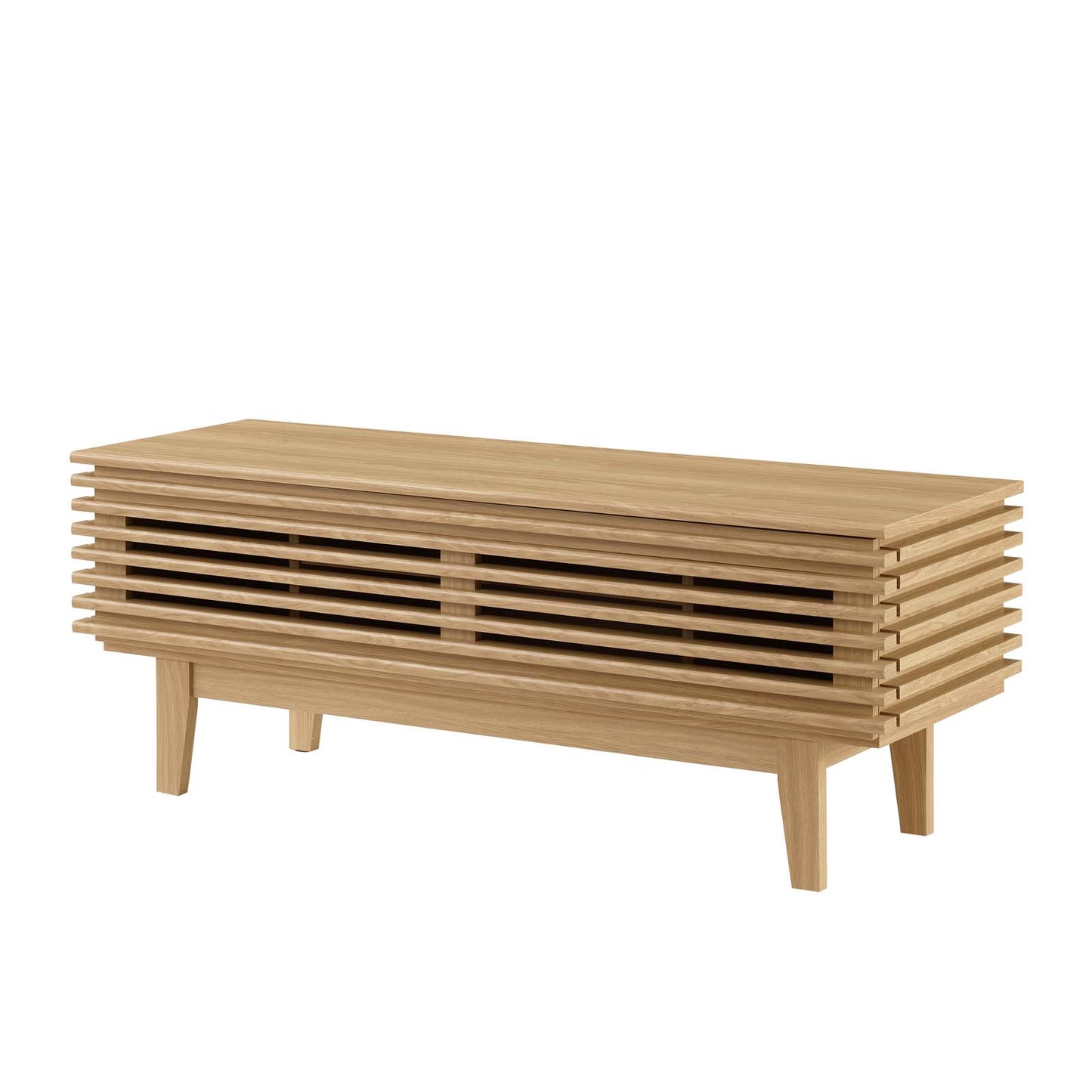 Render 46" TV Stand, Wood, Brown Oak, 18183