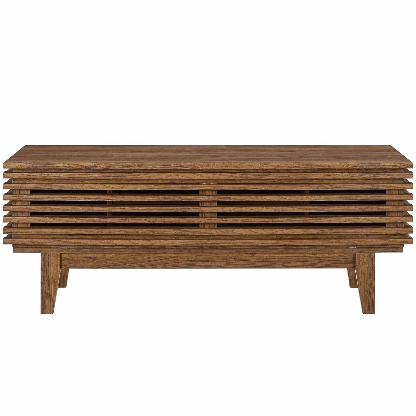 Render 46" TV Stand, Wood, Natural Walnut Brown, 17995