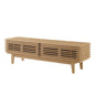 Render 60" TV Stand, Wood, Brown Oak, 18184