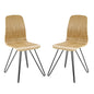 Drift Dining Side Chair Set of 2, Wood, Natural 15243