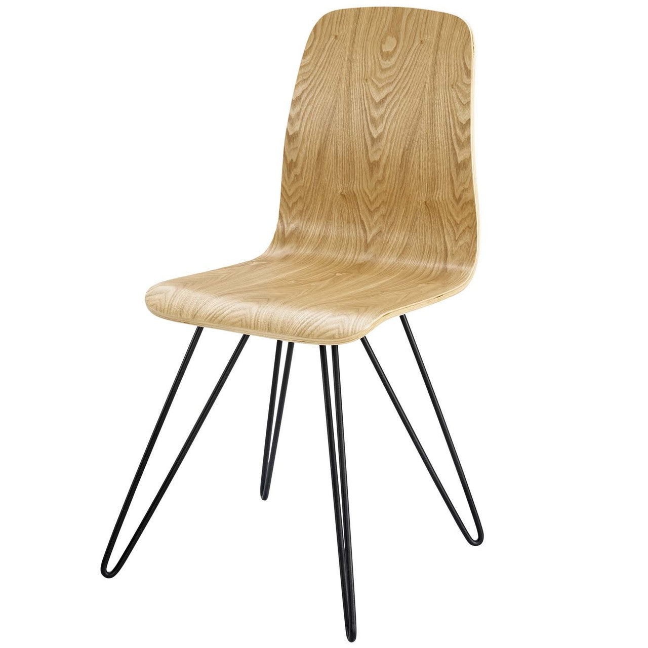 Drift Dining Side Chair Set of 2, Wood, Natural 15243