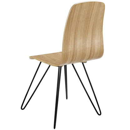 Drift Dining Side Chair Set of 2, Wood, Natural 15243