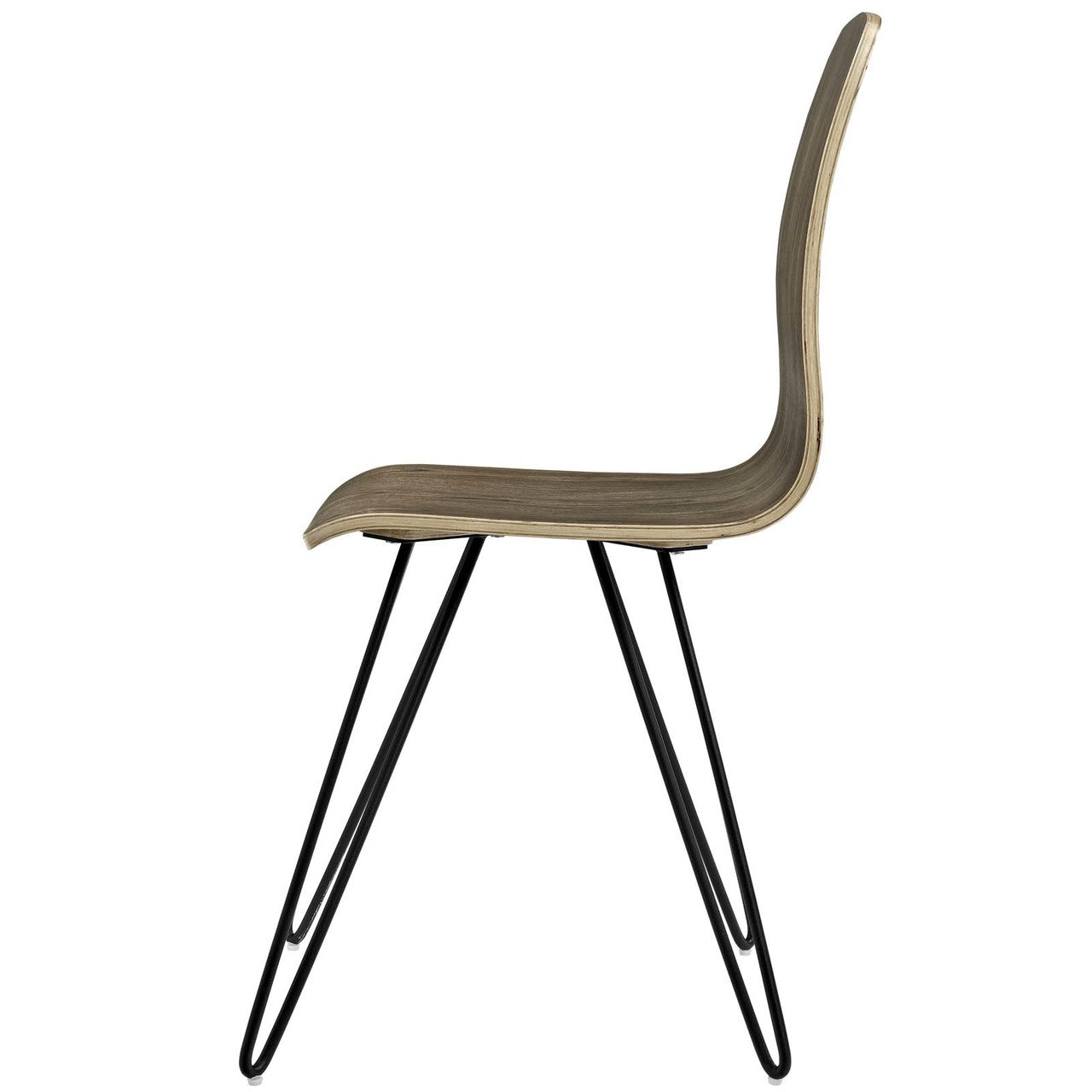 Drift Dining Side Chair Set of 4, Wood, Brown 15246