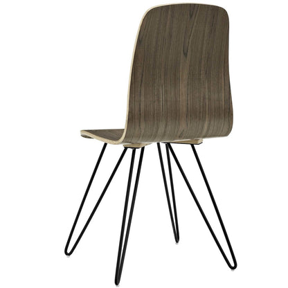 Drift Dining Side Chair Set of 4, Wood, Brown 15246