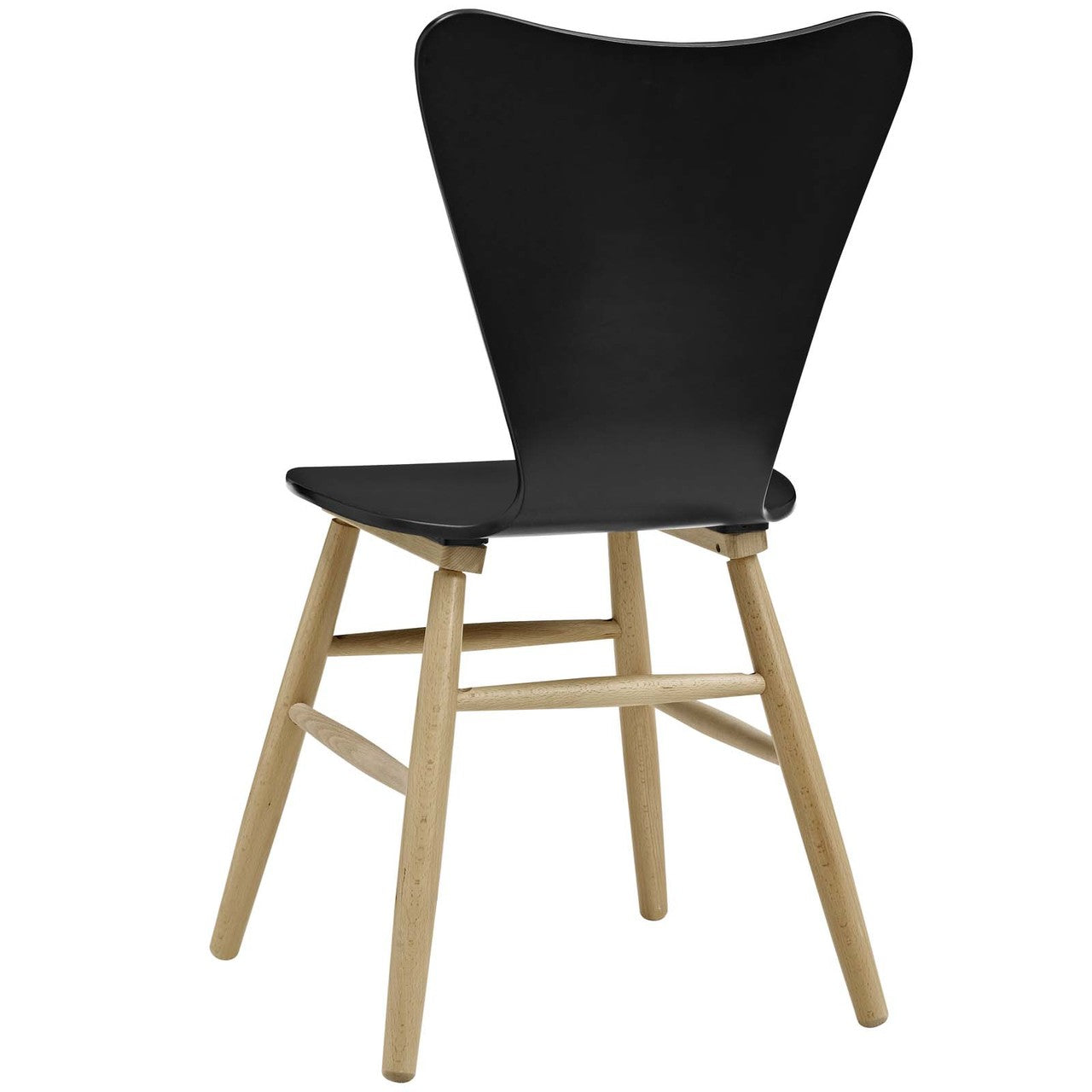 Cascade Dining Chair Set of 4, Wood, Black 15247