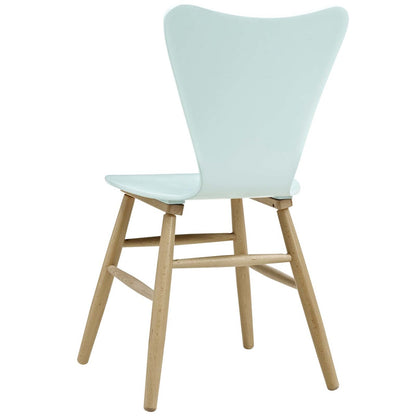 Cascade Dining Chair Set of 4, Wood, Light Blue 15249