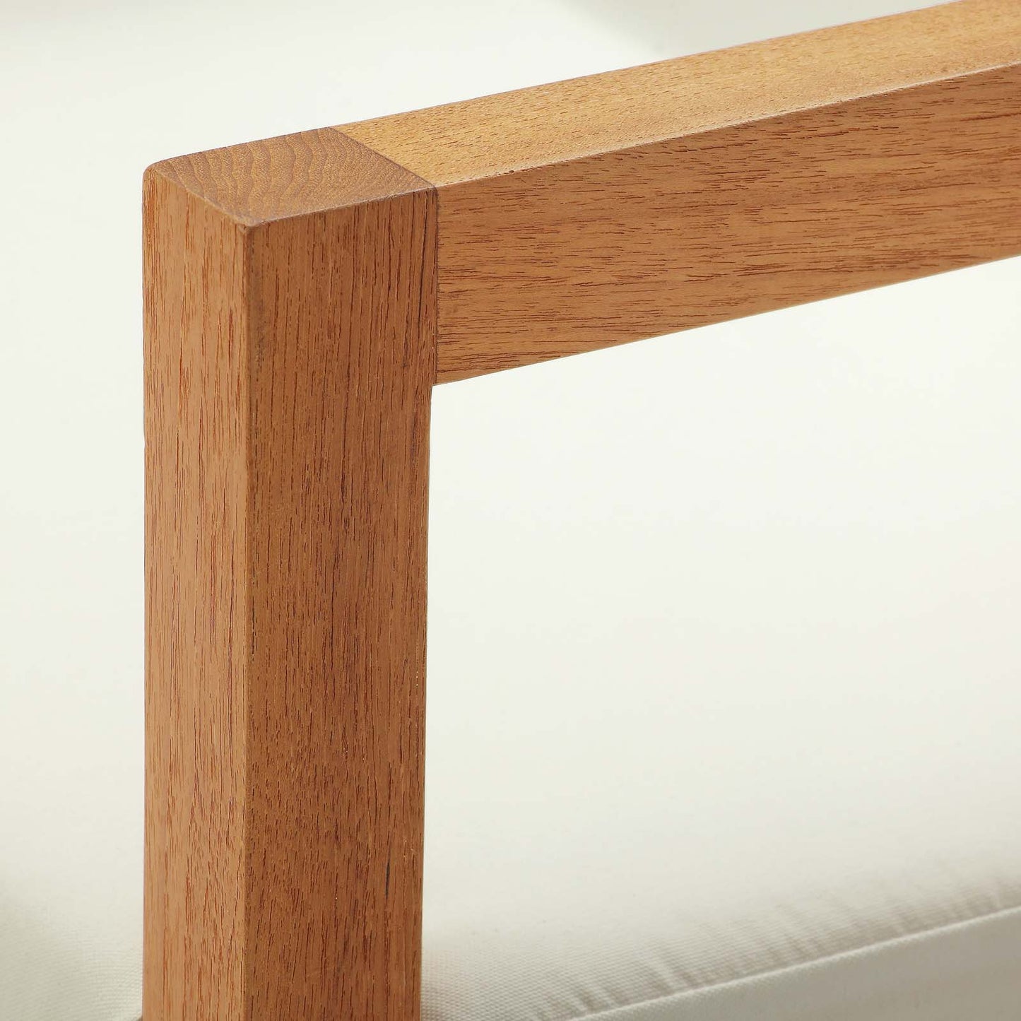 Newbury Accent Outdoor Patio Premium Grade A Teak Wood Armchair, Wood, Natural White, 17814
