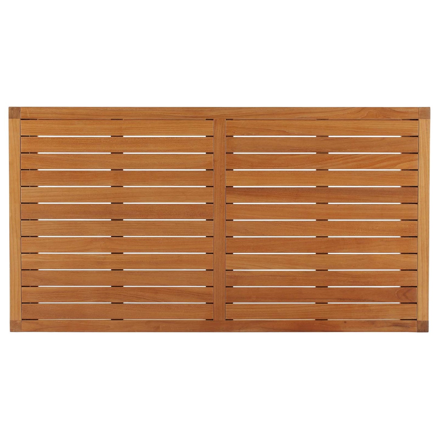 Newbury Outdoor Patio Premium Grade A Teak Wood Coffee Table, Wood, Natural, 17818