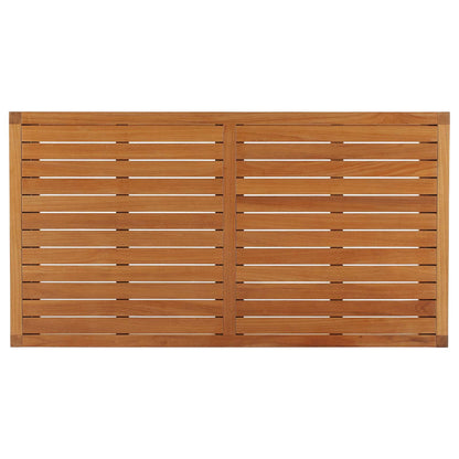 Newbury Outdoor Patio Premium Grade A Teak Wood Coffee Table, Wood, Natural, 17818