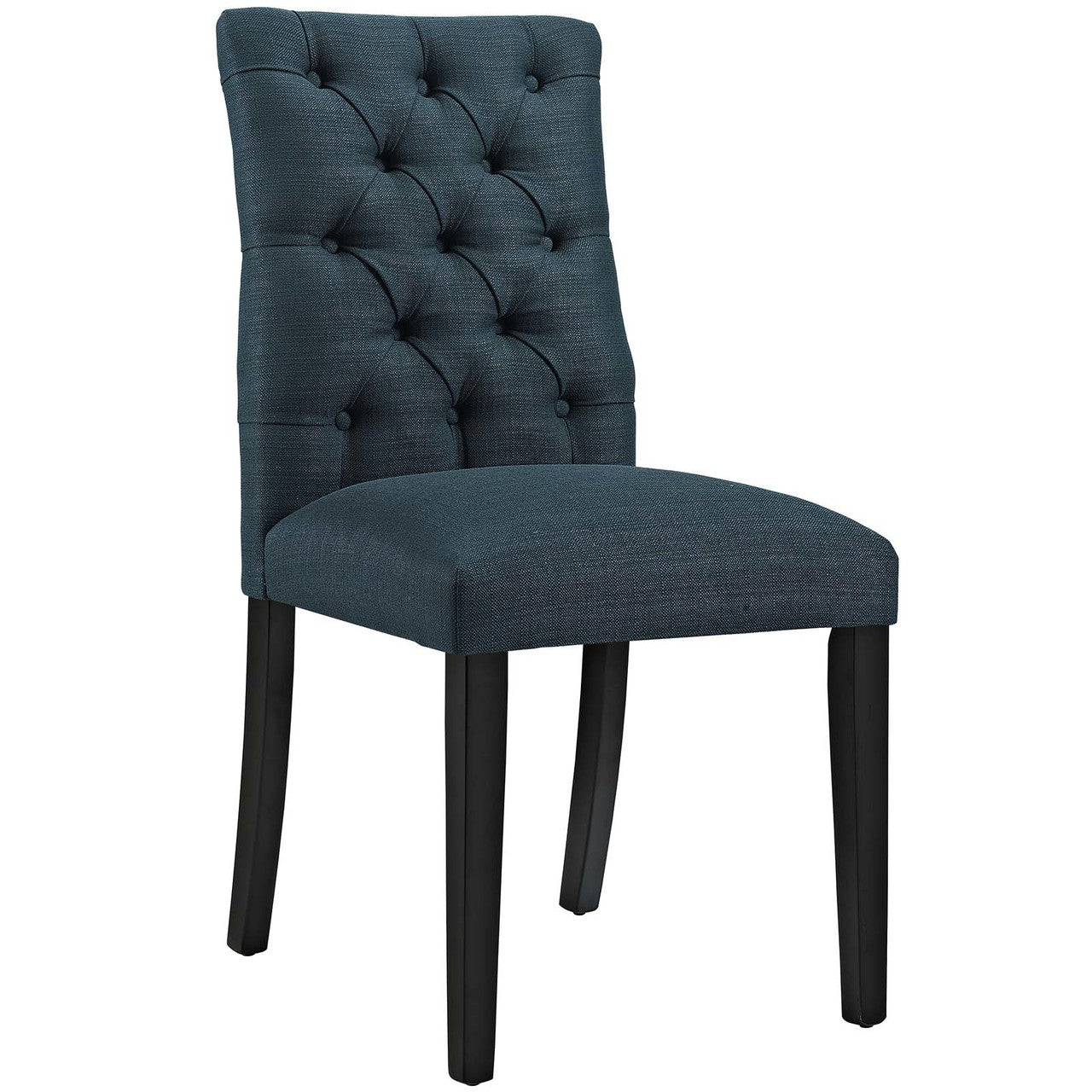 Duchess Dining Chair Fabric Set of 2, Fabric, Navy Blue 15808